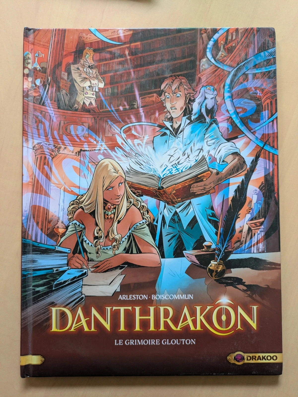 BD Danthrakon le grimoire de glouton